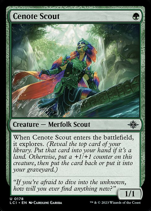 Cenote Scout - The Lost Caverns of Ixalan - U - 178
