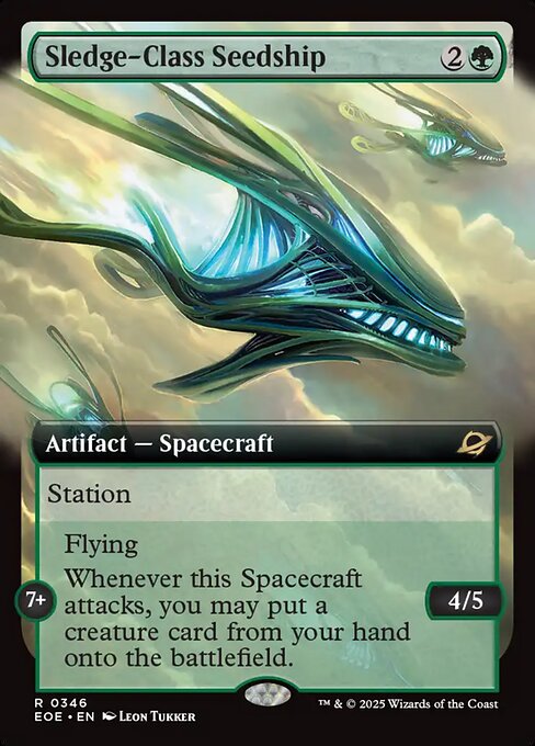 Sledge-Class Seedship (Extended Art) - Edge of Eternities - R - 346