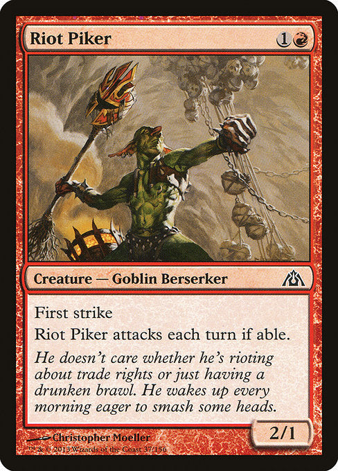Riot Piker - Dragon's Maze - C - 37