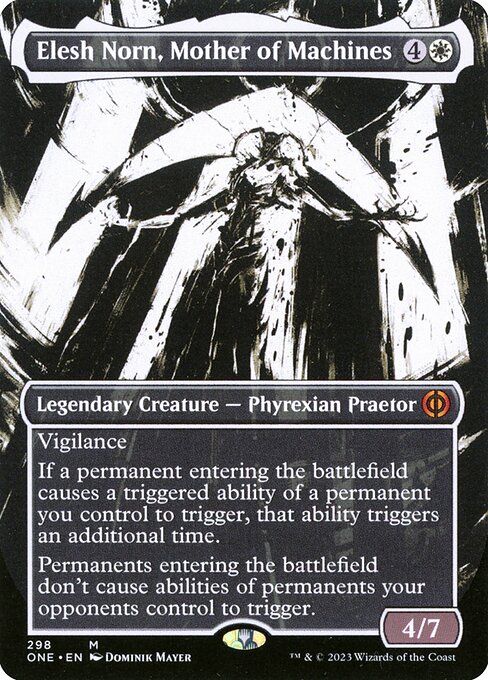 Elesh Norn, Mother of Machines (Showcase) - Phyrexia: All Will Be One - M - 298