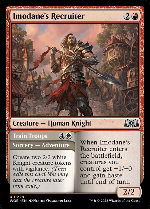 Imodane's Recruiter - Wilds of Eldraine - U - 229