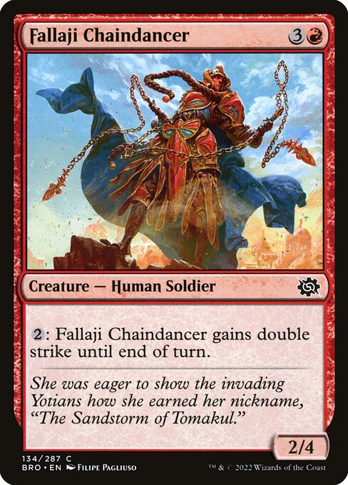 Fallaji Chaindancer - The Brothers' War - C - 134