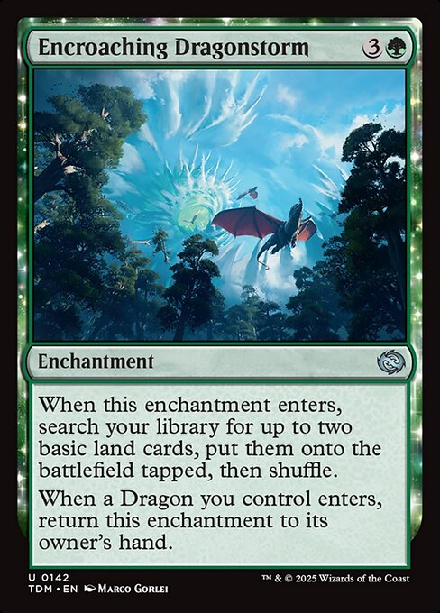 Encroaching Dragonstorm - Tarkir: Dragonstorm - U - 142