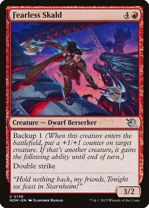 Fearless Skald - March of the Machine - U - 138