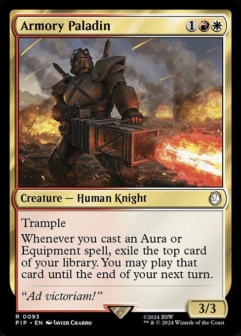 Armory Paladin - Universes Beyond: Fallout - R - 93
