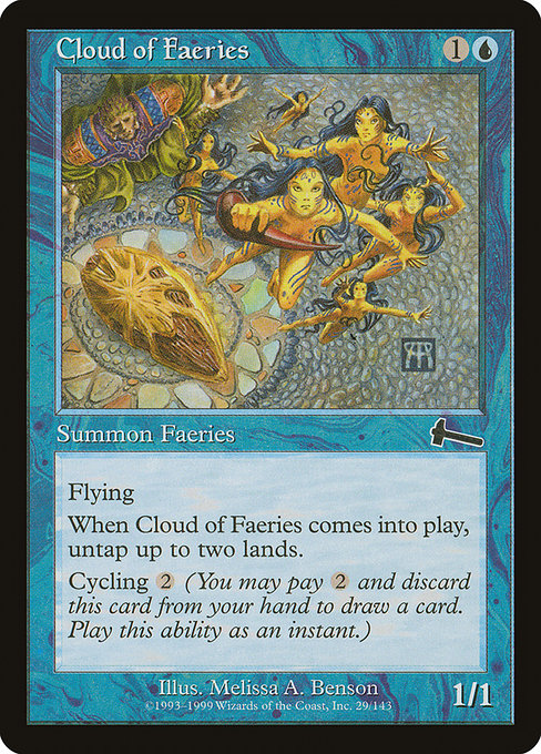 Cloud of Faeries - Urza's Legacy - C - 29