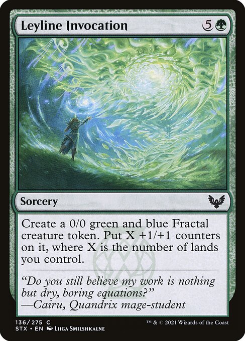 Leyline Invocation - Strixhaven: School of Mages - C - 136