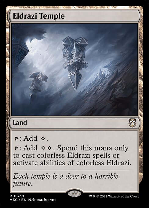 Eldrazi Temple - Commander: Modern Horizons 3 - R - 339