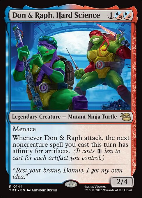 Don & Raph, Hard Science - Teenage Mutant Ninja Turtles - R - 144