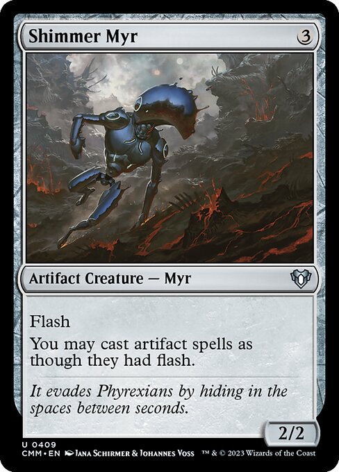 Shimmer Myr - Commander Masters - U - 409