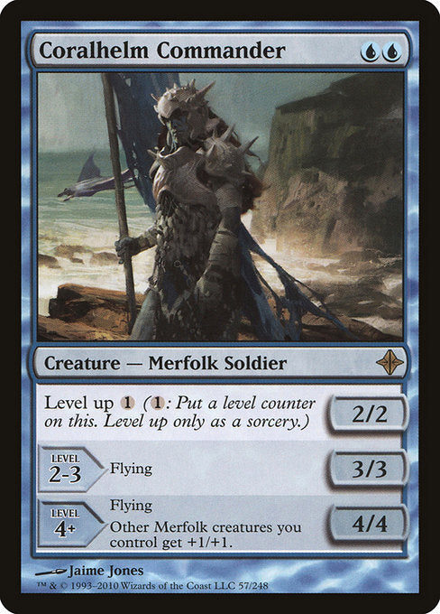 Coralhelm Commander - Rise of the Eldrazi - R - 57