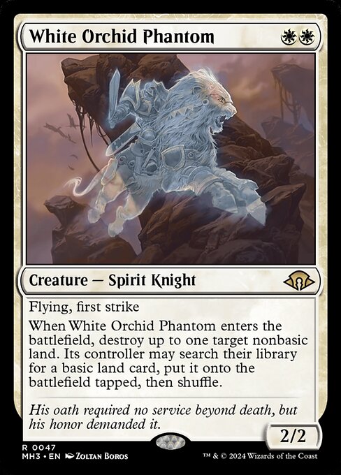 White Orchid Phantom - Modern Horizons 3 - R - 47