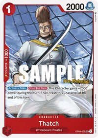 Thatch - Pillars of Strength Pre-Release Cards - UC - OP03-005