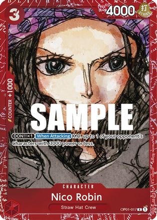 Nico Robin (Premium Card Collection -ONE PIECE FILM RED Edition-) - One Piece Promotion Cards - R - OP01-017