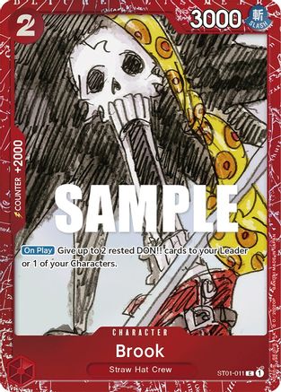 Brook (Premium Card Collection -ONE PIECE FILM RED Edition-) - One Piece Promotion Cards - C - ST01-011