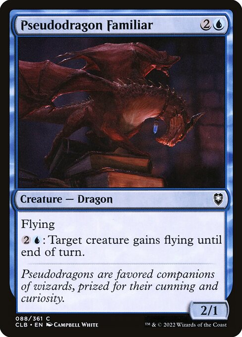 Pseudodragon Familiar - Commander Legends: Battle for Baldur's Gate - C - 88