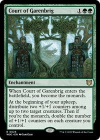 Court of Garenbrig - Commander: Wilds of Eldraine - R - 25