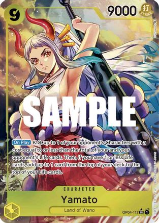Yamato (Alternate Art) - Kingdoms of Intrigue - SR - OP04-112