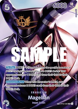Magellan (SP) - Kingdoms of Intrigue - SR - OP02-085