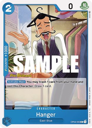 Hanger - Kingdoms of Intrigue Pre-Release Cards - C - OP04-050