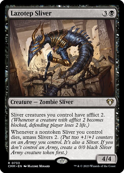 Lazotep Sliver - Commander Masters - R - 733