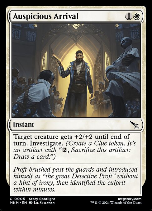 Auspicious Arrival - Murders at Karlov Manor - C - 5