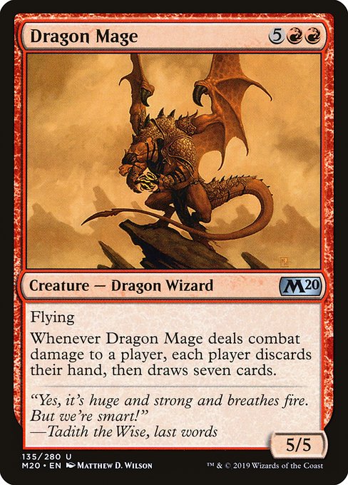 Dragon Mage - Core Set 2020 - U - 135