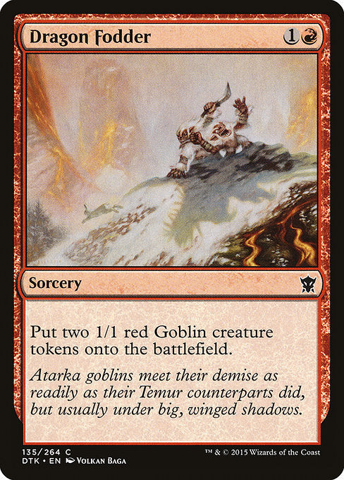 Dragon Fodder - Dragons of Tarkir - C - 135