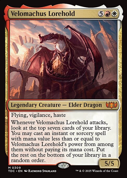 Velomachus Lorehold - Commander: Tarkir: Dragonstorm - M - 309
