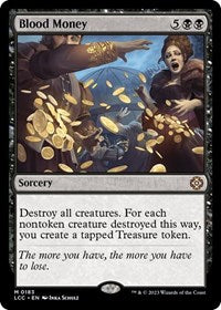 Blood Money - Commander: The Lost Caverns of Ixalan - M - 183