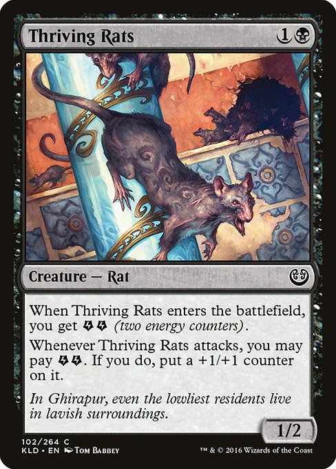 Thriving Rats - Kaladesh - C - 102