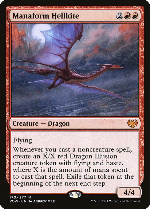 Manaform Hellkite - Innistrad: Crimson Vow - M - 170