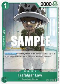 Trafalgar Law (027) - Awakening of the New Era: 1st Anniversary Tournament Cards - UC - OP05-027