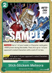 Stick-Stickem Meteora - Awakening of the New Era: 1st Anniversary Tournament Cards - UC - OP05-039