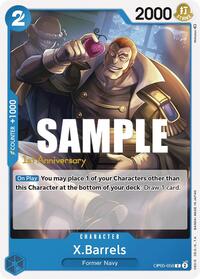 X.Barrels - Awakening of the New Era: 1st Anniversary Tournament Cards - C - OP05-056