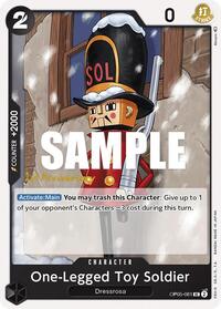 One-Legged Toy Soldier - Awakening of the New Era: 1st Anniversary Tournament Cards - UC - OP05-081