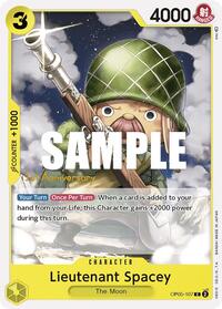 Lieutenant Spacey - Awakening of the New Era: 1st Anniversary Tournament Cards - C - OP05-107