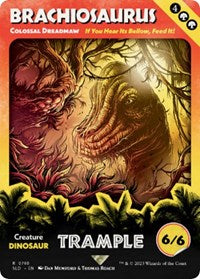 Brachiosaurus - Colossal Dreadmaw - Secret Lair Drop Series - R - 740