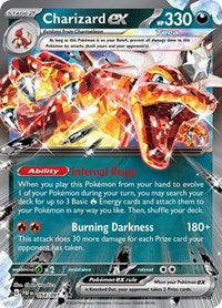 Charizard ex - 054/091 - SV: Paldean Fates - Double Rare - 054/091