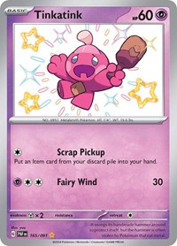 Tinkatink - SV: Paldean Fates - Shiny Rare - 165/091