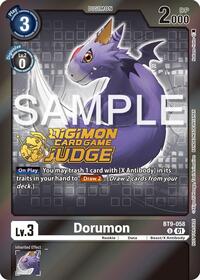 Dorumon (Judge Pack 5) - X Record - Promo - BT9-058 U