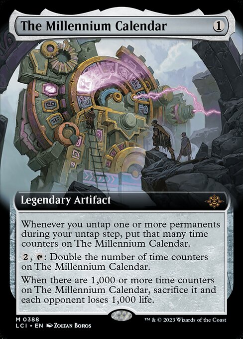 The Millennium Calendar (Extended Art) - The Lost Caverns of Ixalan - M - 388