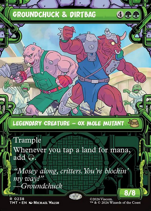 Groundchuck & Dirtbag (Showcase) - Teenage Mutant Ninja Turtles - R - 238