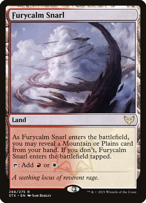 Furycalm Snarl - Strixhaven: School of Mages - R - 266