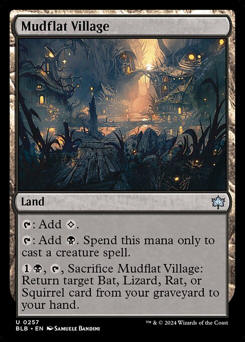 Mudflat Village - Bloomburrow - U - 257