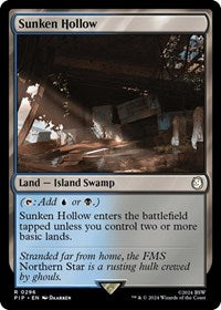 Sunken Hollow - Universes Beyond: Fallout - R - 296