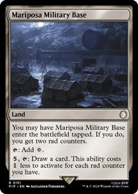 Mariposa Military Base - Universes Beyond: Fallout - R - 151