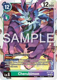 Cherubimon - Starter Deck 17: Double Typhoon Advanced Deck Set - Rare - ST17-09 R