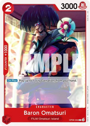 Baron Omatsuri - Wings of the Captain - C - OP06-004