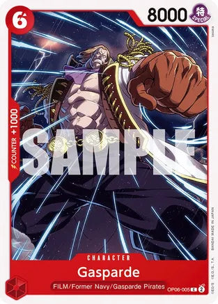 Gasparde - Wings of the Captain - C - OP06-005